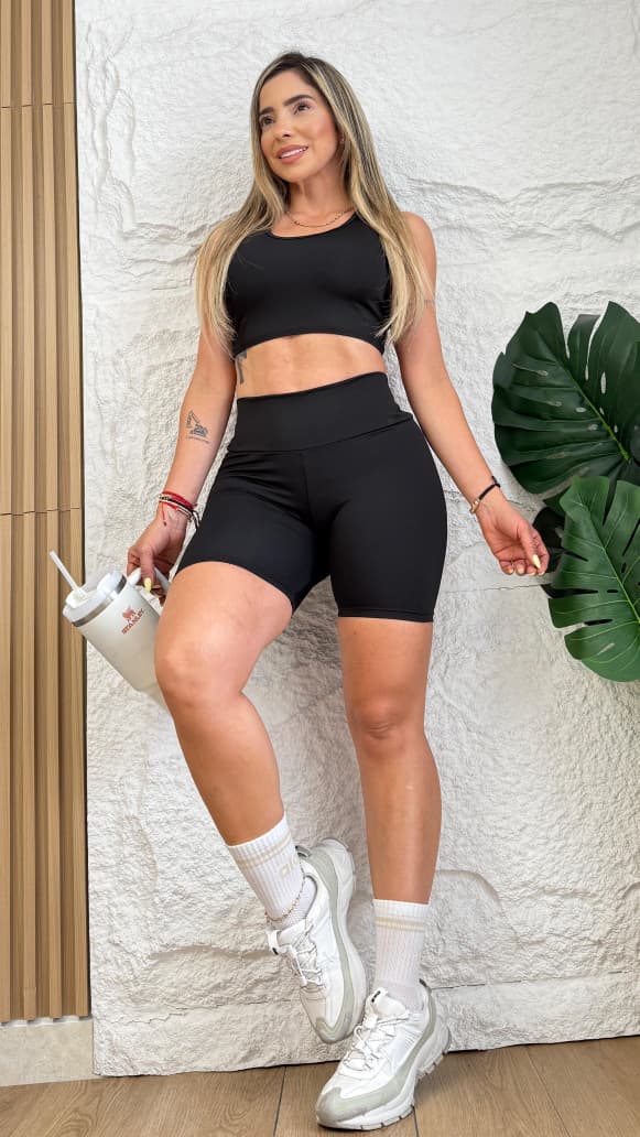 Conjunto Short Escote Push Up Ref:962